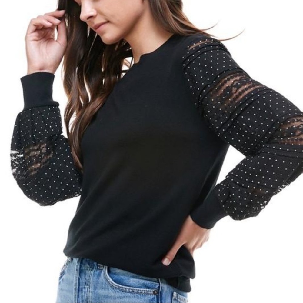 On Twelfth NWOT black sweater - Picture 2 of 8